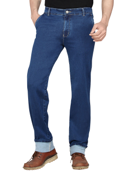 Buy Dragaon Men's Stretchable Relax Fit Side Pocket Jeans (D-2809-32 Navy  Blue at